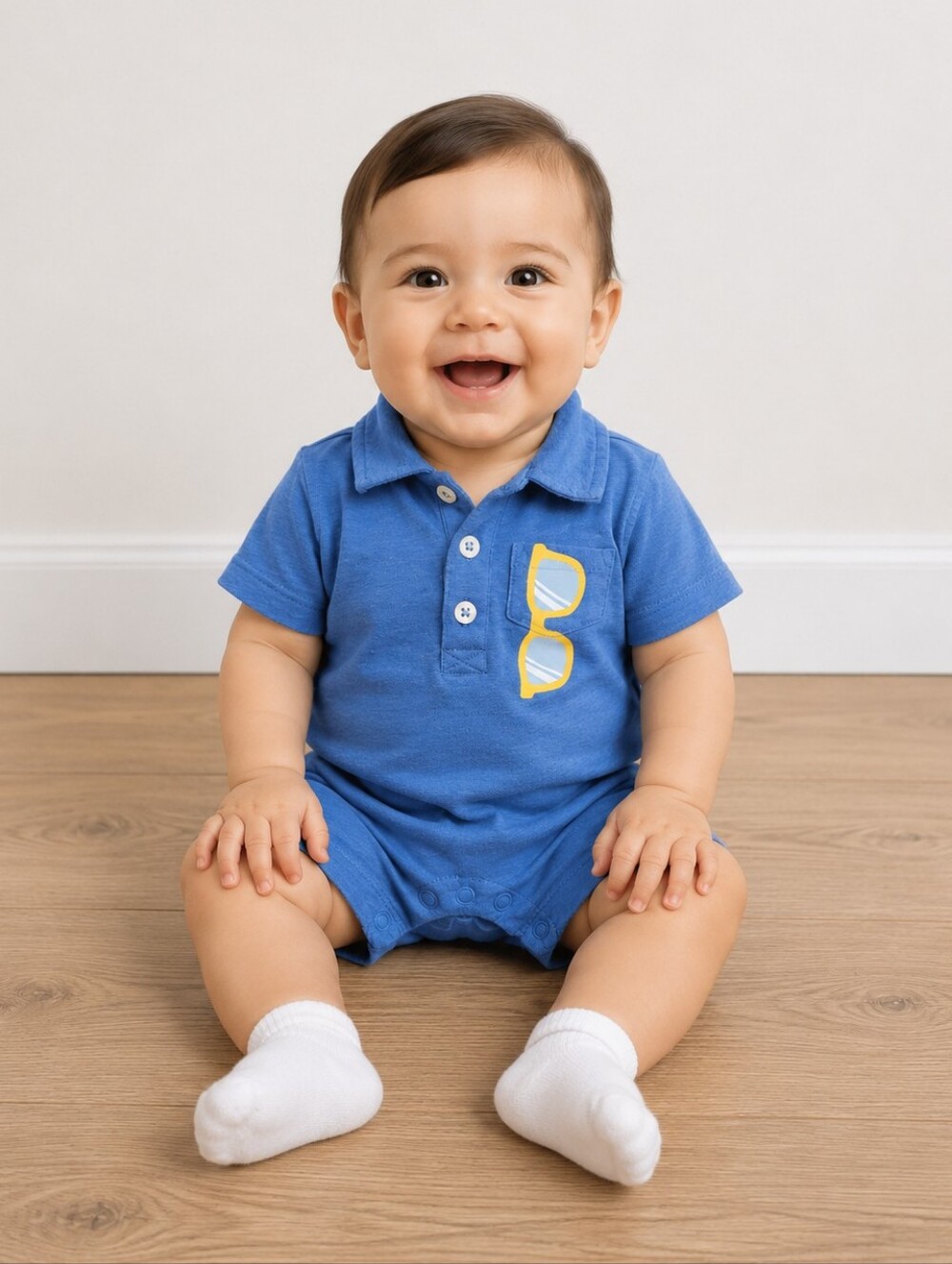 Carter's 9m Collared Romper